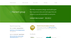 Desktop Screenshot of filamentgroup.com